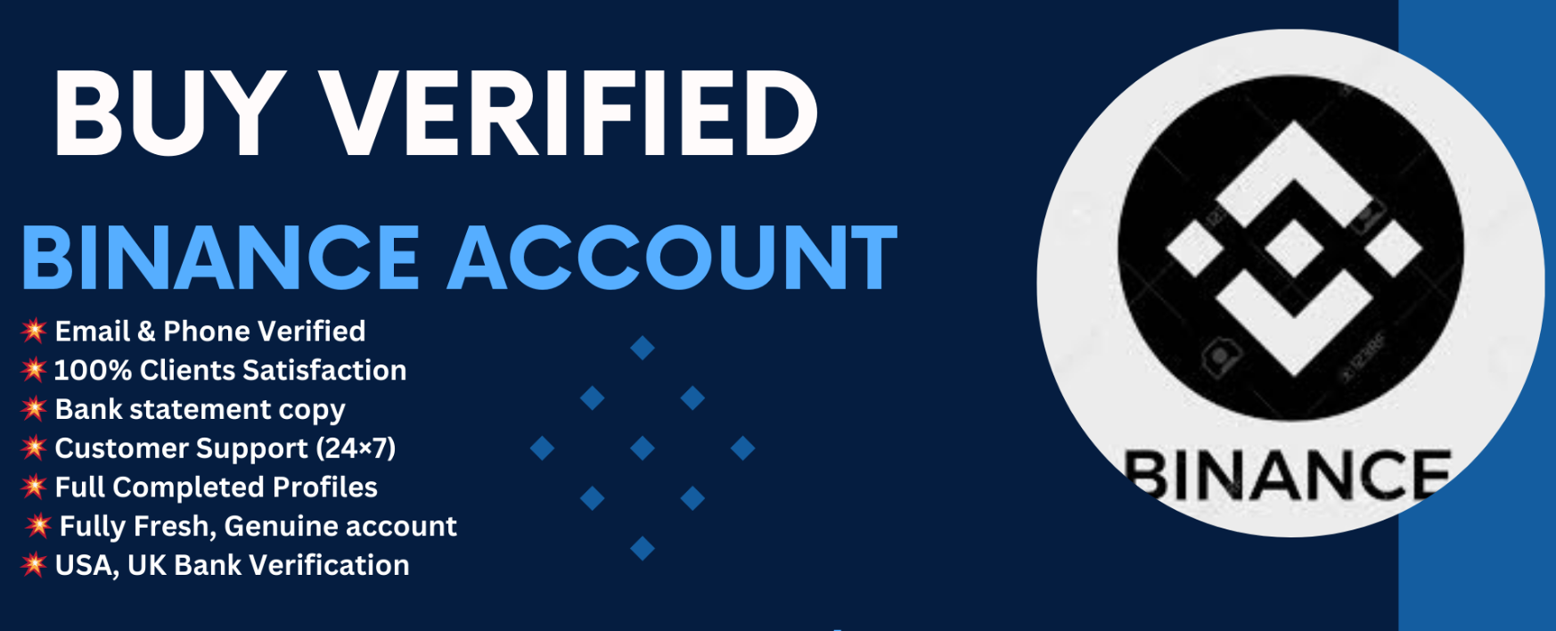 Buy Verified Binance Accounts